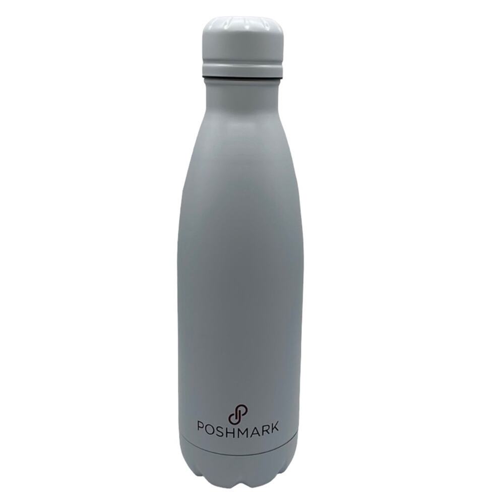 Poshmark Branded Poshfest White Stainless Steel 18oz Water Bottle